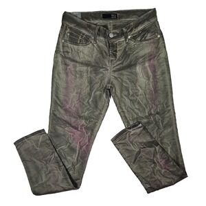 David Kahn Women's Nikki Ankle Skinny Jeans Color Dessert Moon Size 26 NWT